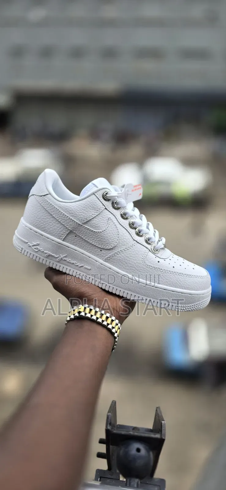 Nike Airforce 1 NOCTA Silver High Master Quality Shoes Made in Vietnam