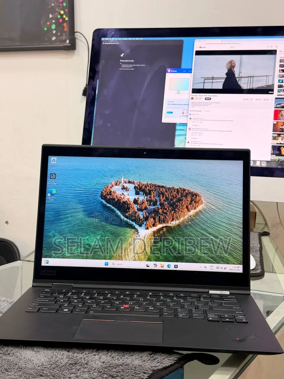 New Laptop Lenovo ThinkPad X1 Yoga 8GB Intel Core i5 SSD 256GB