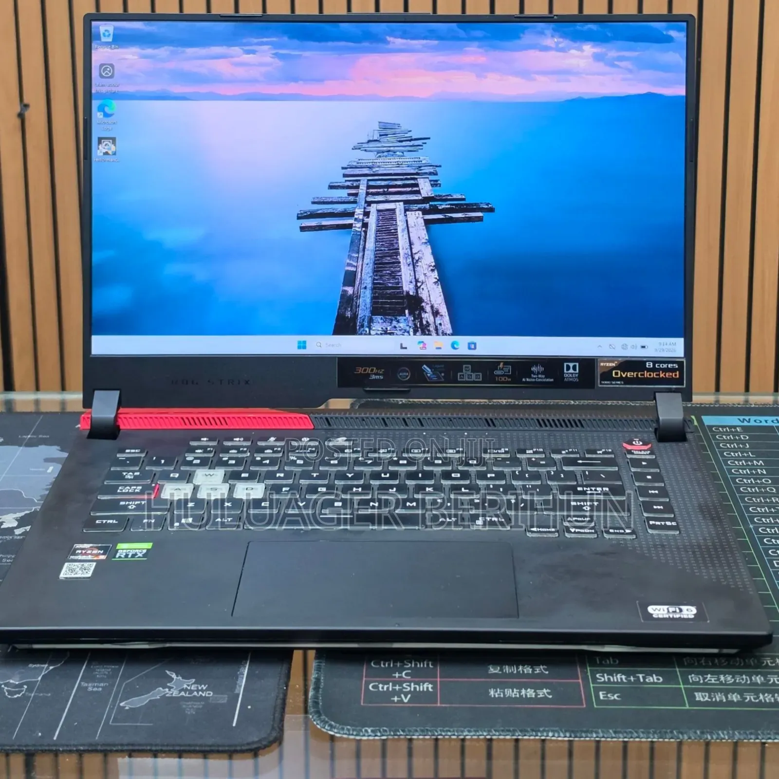 New Laptop Asus ROG Strix G15 16GB AMD Ryzen 9 SSD 512GB