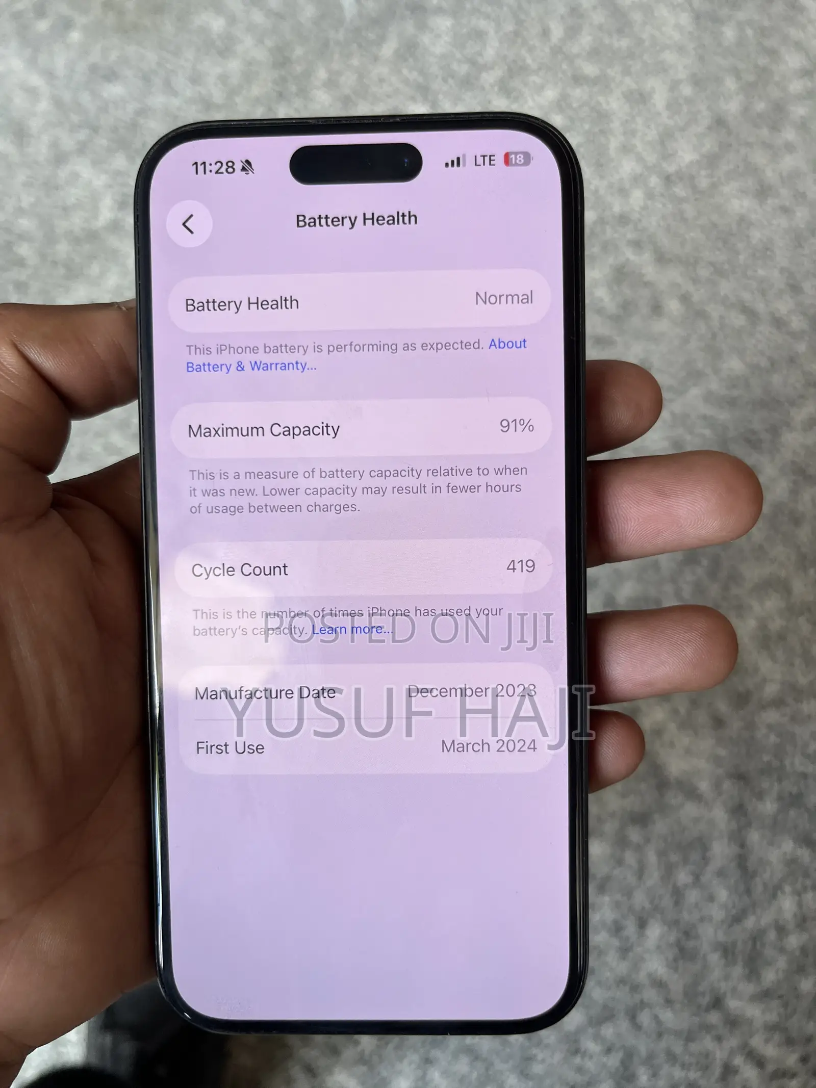 Apple iPhone 15 Pro 256 GB Black