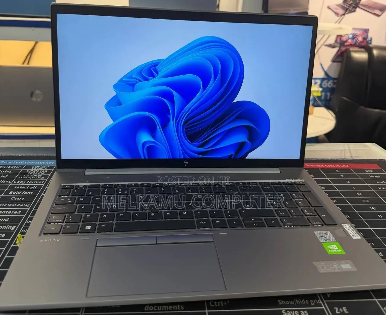 New Laptop HP Zbook Studio G7 16GB Intel Core i7 SSD 512GB