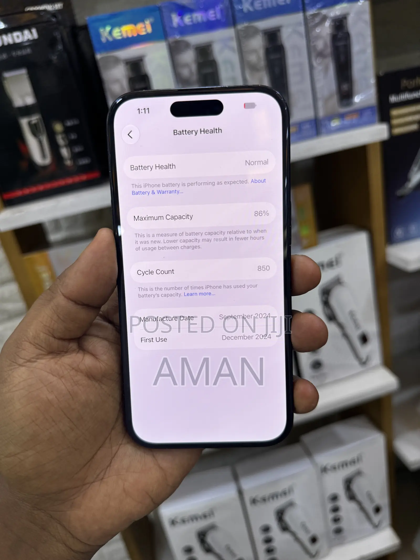 Apple iPhone 15 128 GB Black