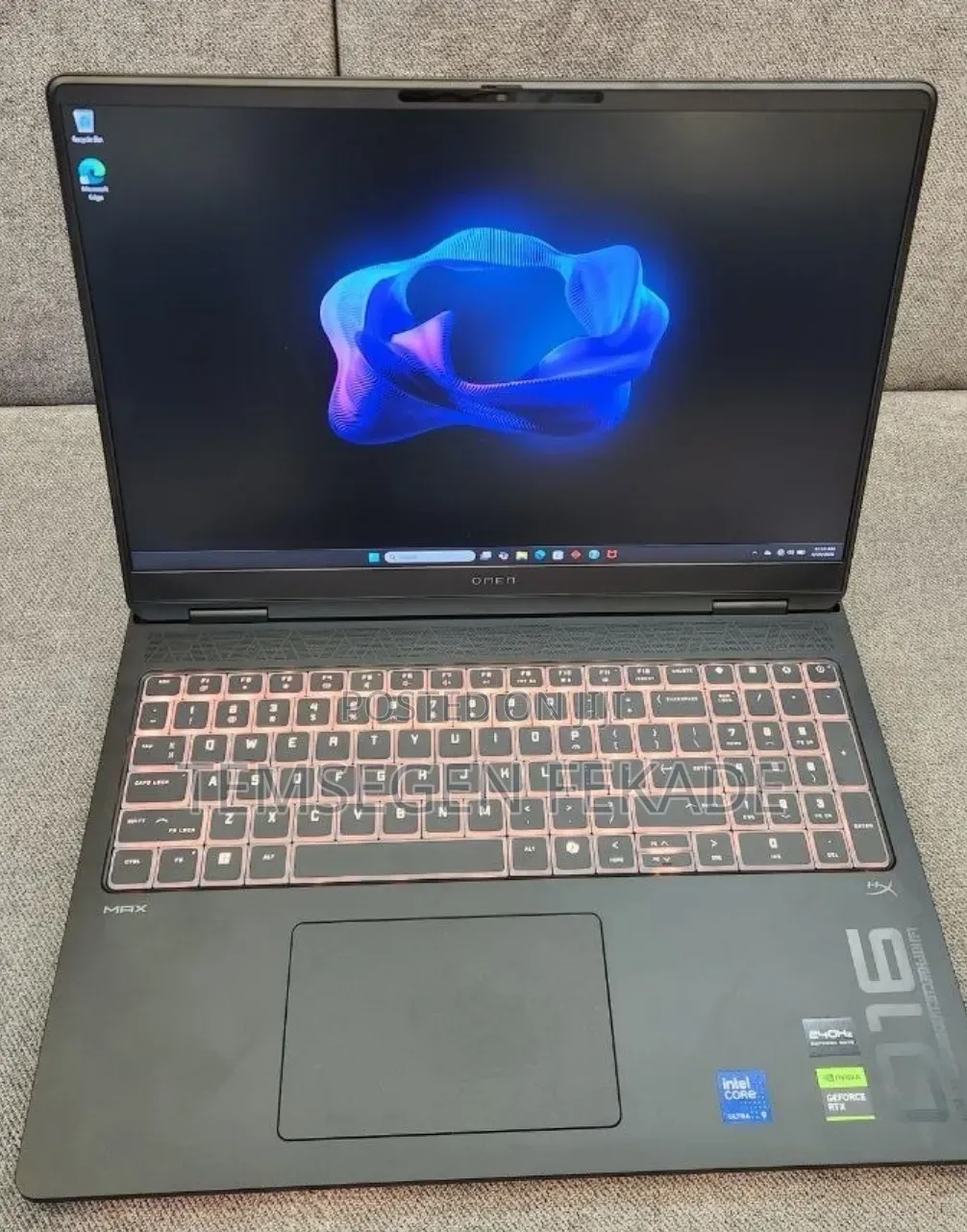 New Laptop HP Omen Max 16 32GB Intel Core Ultra 9 SSD 1T