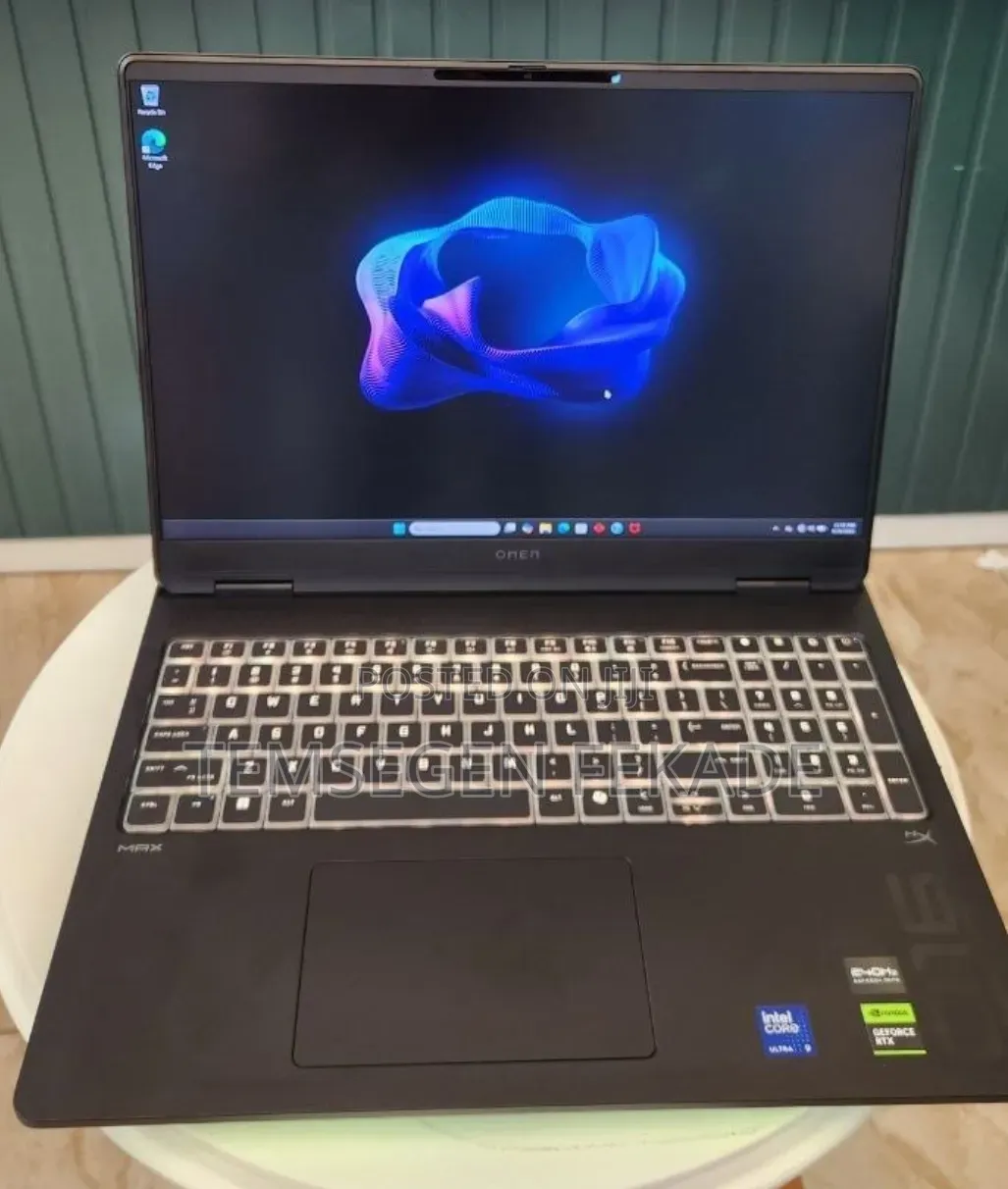 New Laptop HP Omen Max 16 32GB Intel Core Ultra 9 SSD 1T