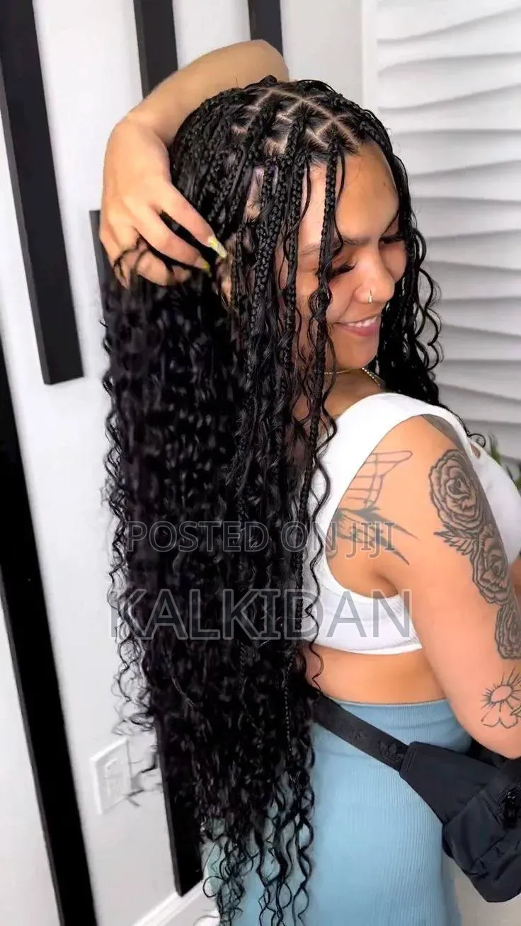Boho Freeze Braids