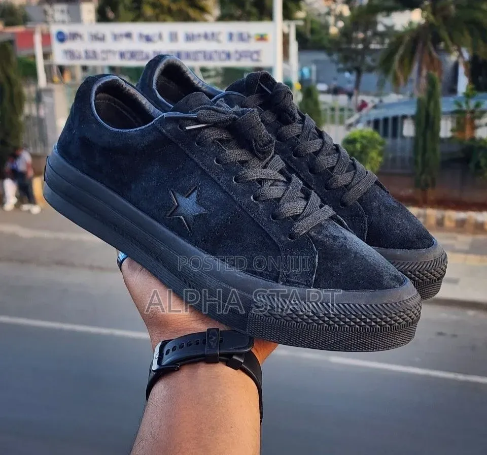 Converse Allstar Black Color High Master Quality Made in Vietnam