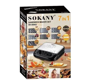 Sokany 7in1 Sandwich Maker Set