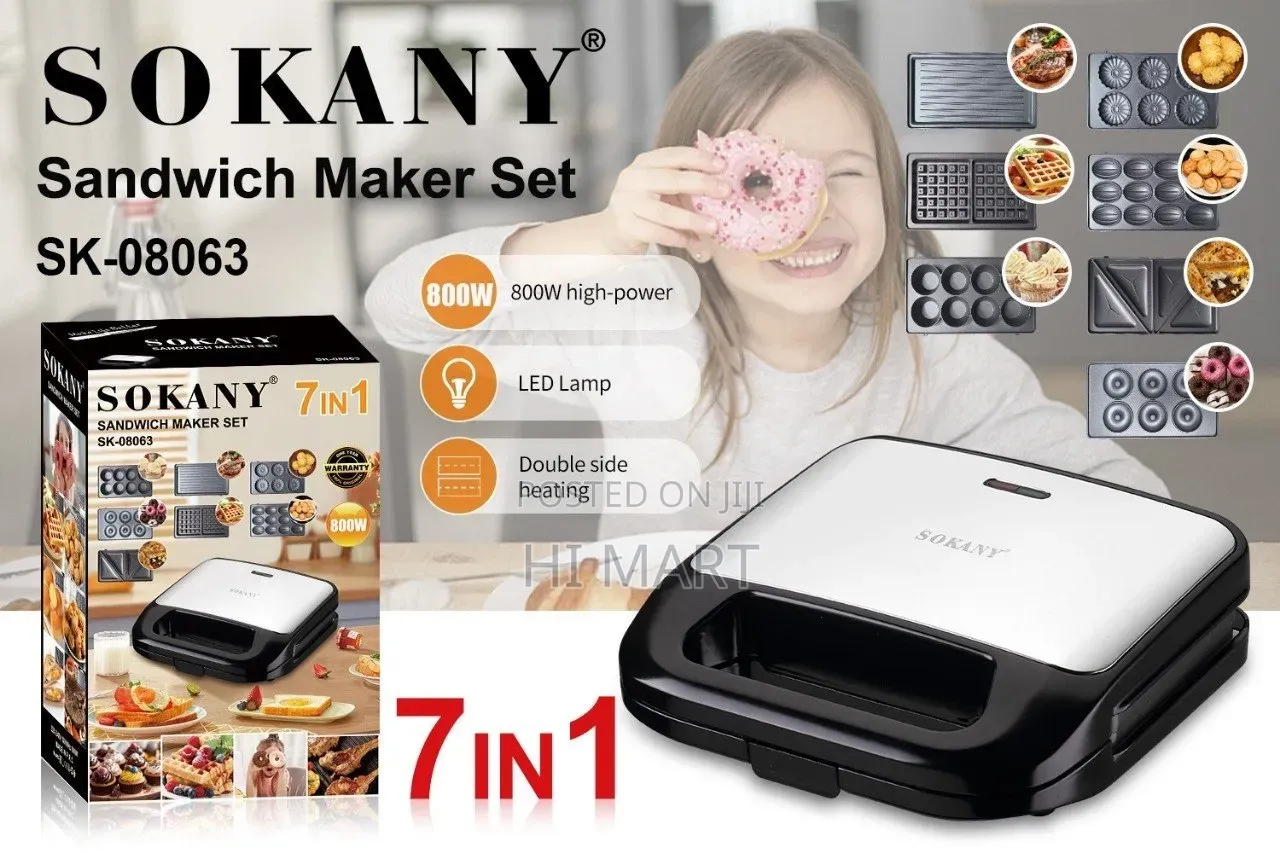 Sokany 7in1 Sandwich Maker Set