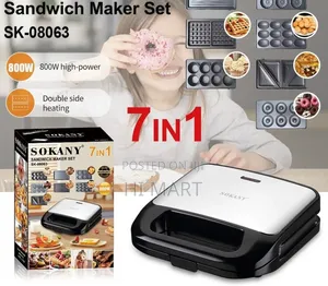 Sokany 7in1 Sandwich Maker Set