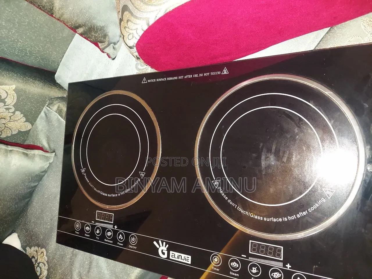 Gelenjie Touch Double Stove
