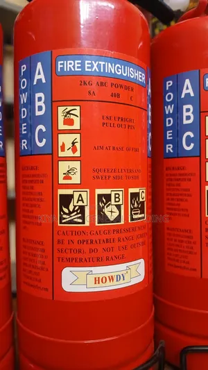 2Kg Fire Extinguisher ABC Powder እሳት ማጥፊያ 查 么拍