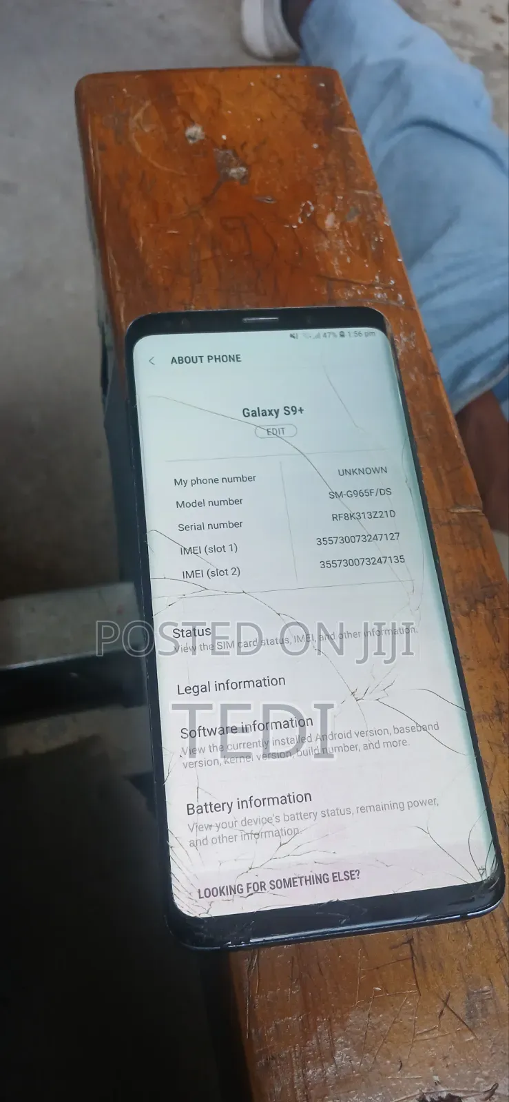 Samsung Galaxy S9 Plus 64 GB Black