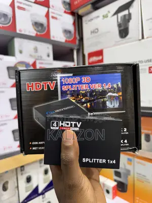 ኤችዲኤምአይ ስፕሊተር HDMI Splitter 1x4 HDMI Splitter With Signal Amplifier