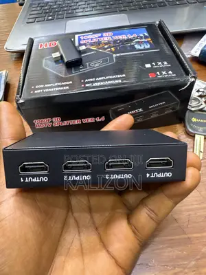 ኤችዲኤምአይ ስፕሊተር HDMI Splitter 1x4 HDMI Splitter With Signal Amplifier