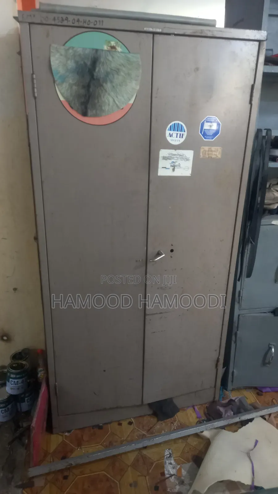 Double-Door Metal Storage Cabinet