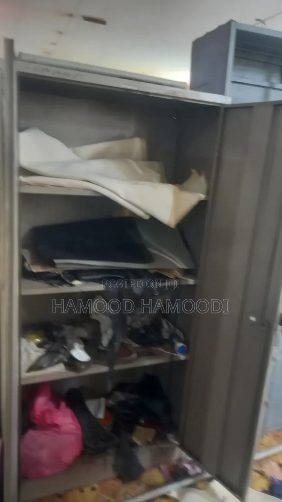 Double-Door Metal Storage Cabinet