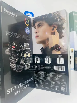 Smartwatch HainoTeko ST-7 Waterproof – With Airpod Earbuds