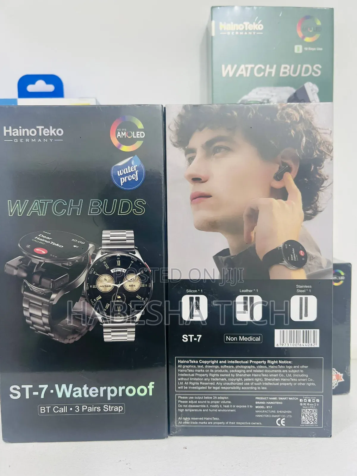 Smartwatch HainoTeko ST-7 Waterproof – With Airpod Audio