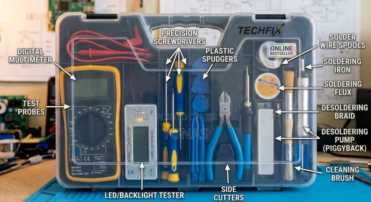 TV Repair Tool Kit | Complete Basic TV Repair Kit