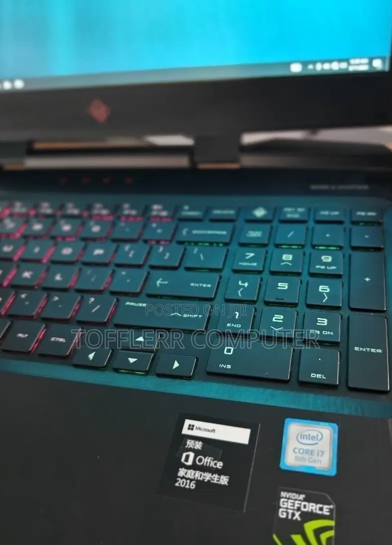 New Laptop HP Omen 15 16GB Intel Core i7 SSD 512GB
