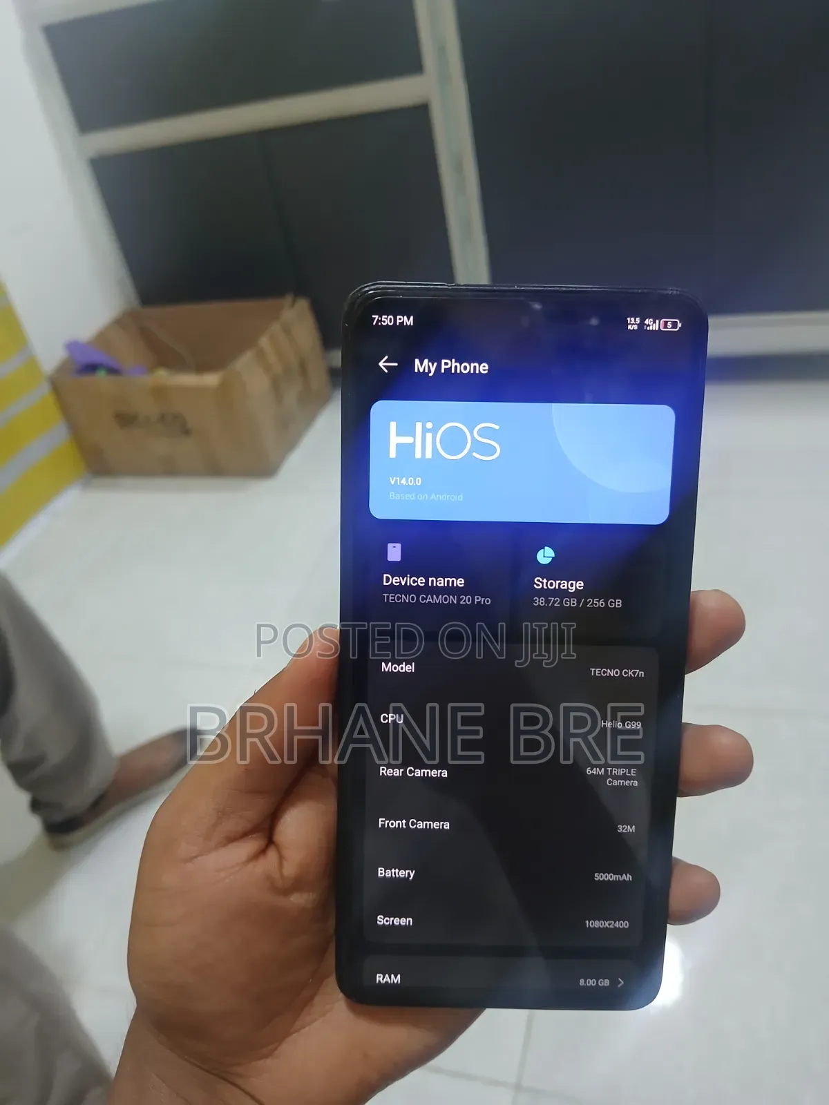 Tecno Camon 20 Pro 256 GB Purple