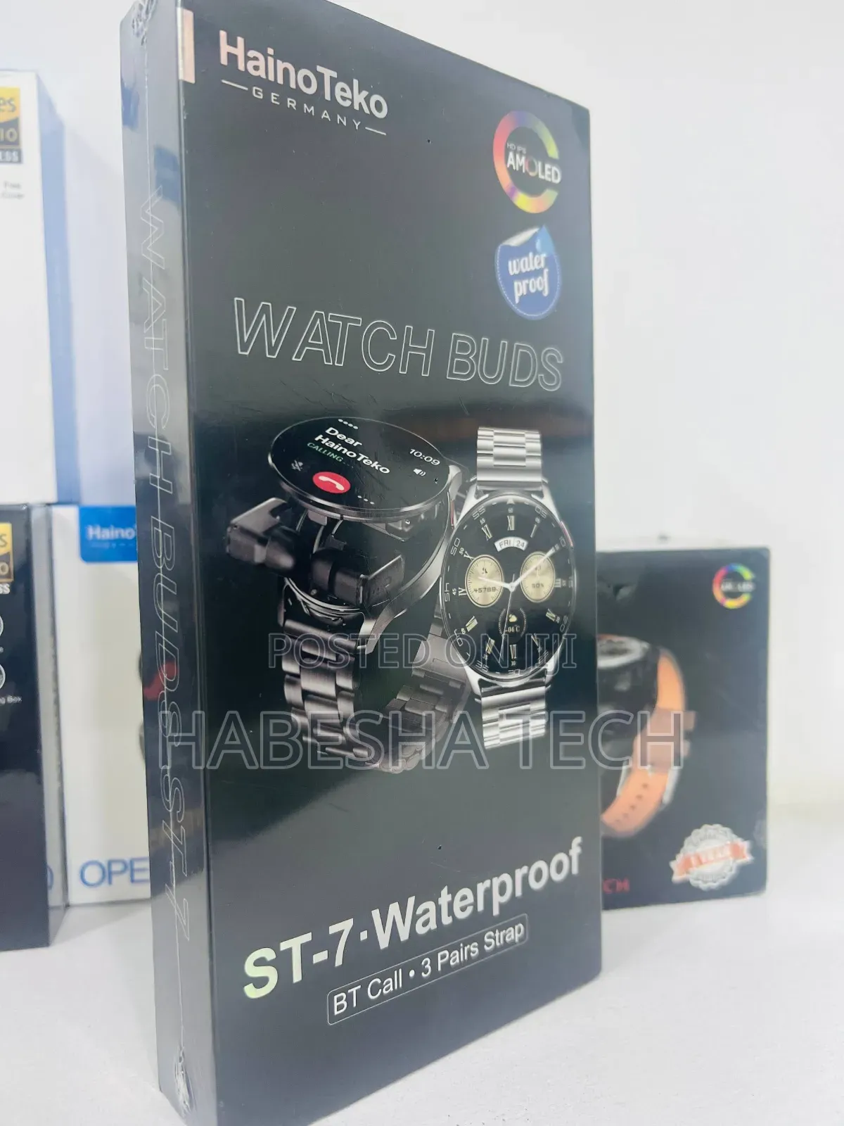 Smartwatch HainoTeko ST-7 – With Airpod Wireless Buds
