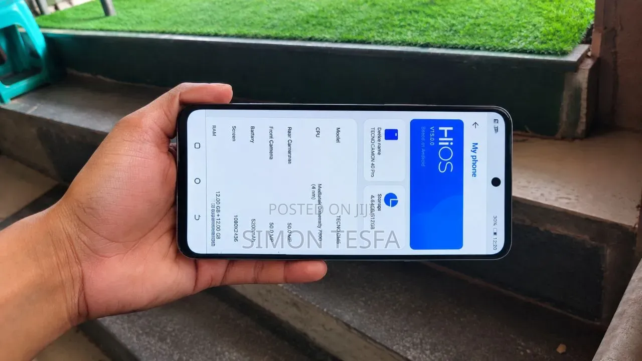 Tecno Camon 40 Pro 5G 256 GB Silver