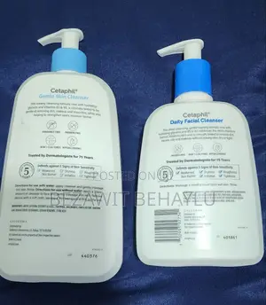 Cetaphil Cleanser and Moisturizing Cream From USA