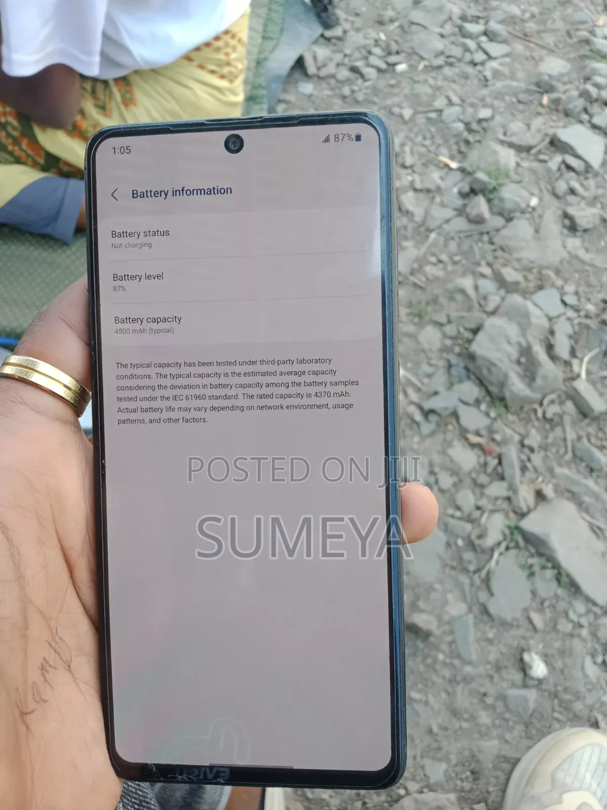 Samsung Galaxy A71 128 GB Blue