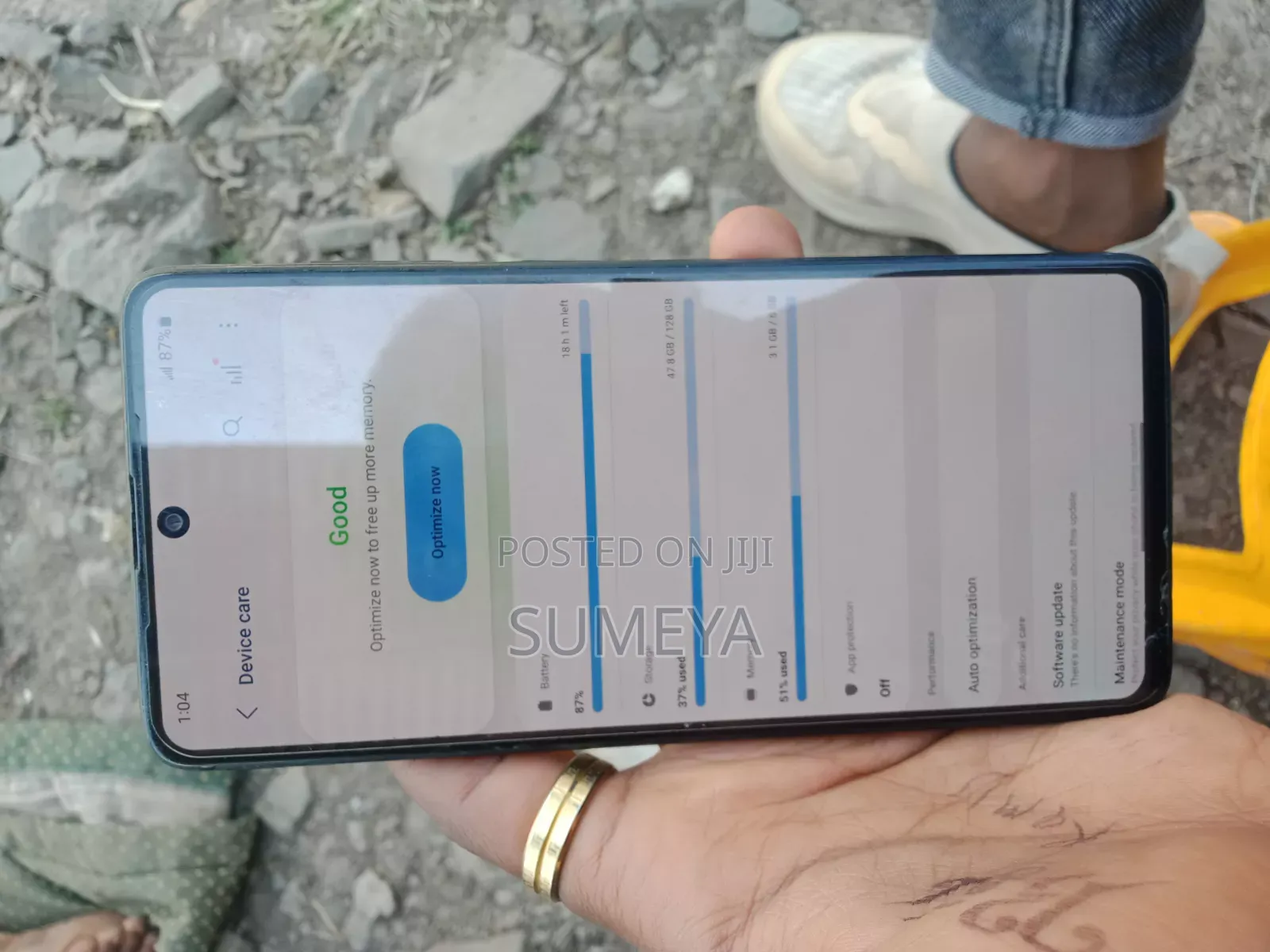 Samsung Galaxy A71 128 GB Blue