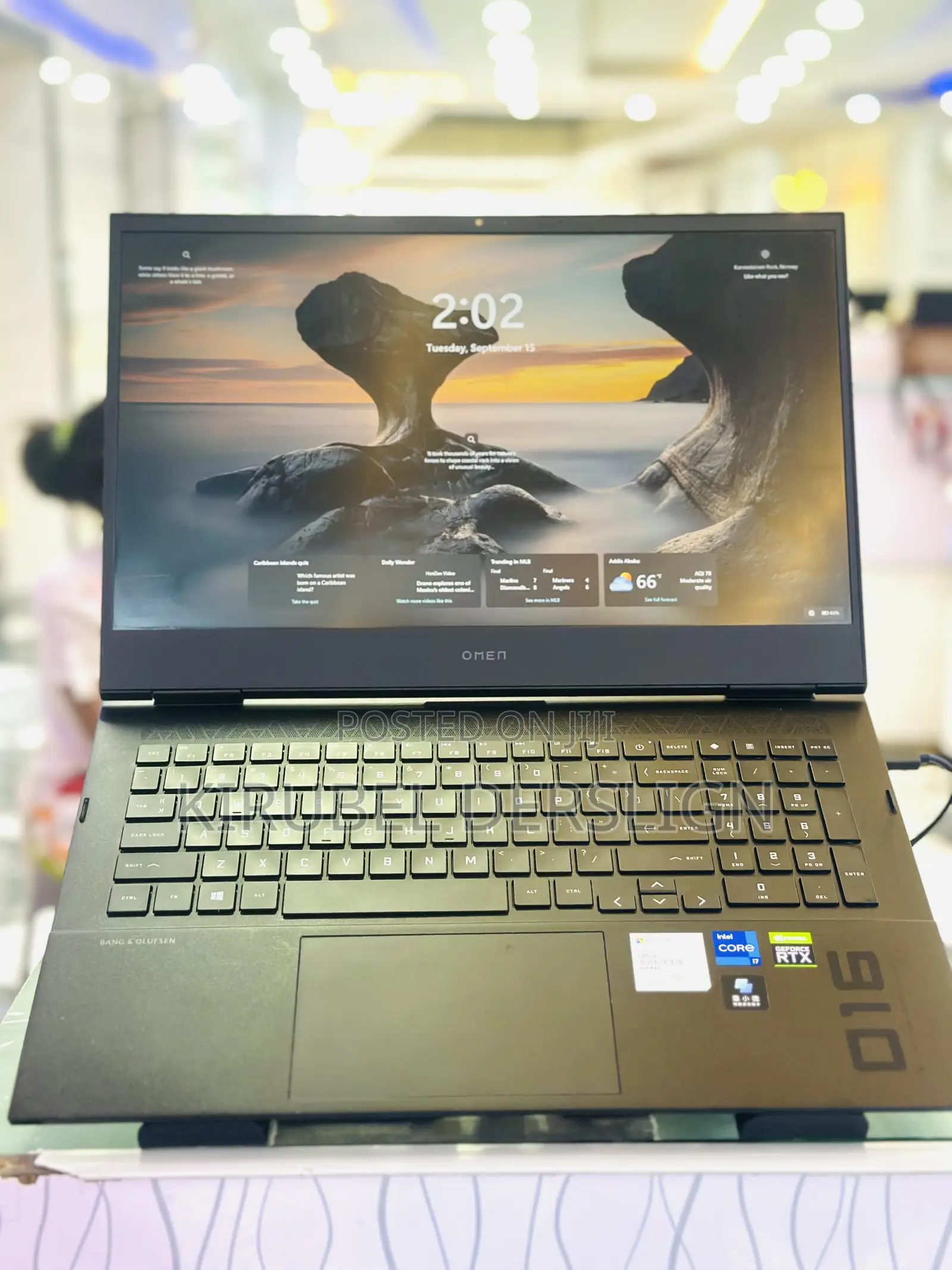 New Laptop HP Omen 16 16GB Intel Core i7 SSD 512GB