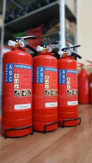2Kg ABC Powder Fire Extinguisher 破了 እሳት ማጥፊያ 2kg ፖውደር