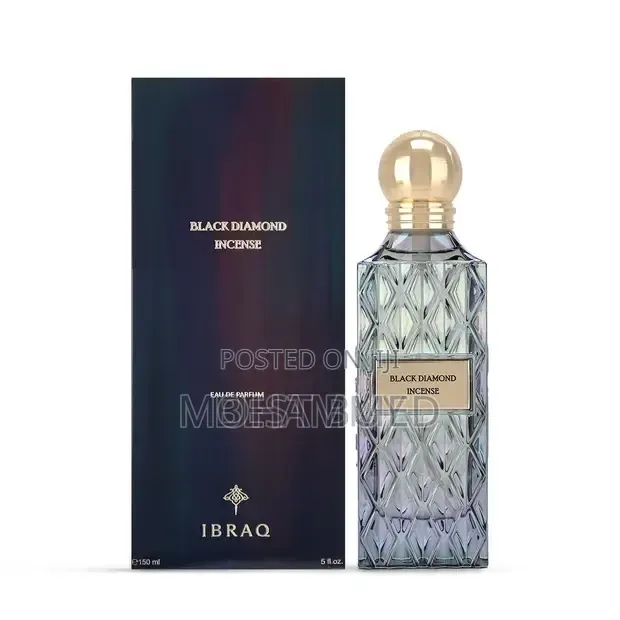 IBRAQ Black Diamond Incense 150ml Original Eau De Parfum | 15% OFF