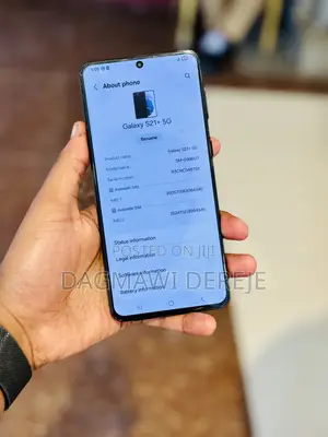 New Samsung Galaxy S21+ 5G 128 GB Black