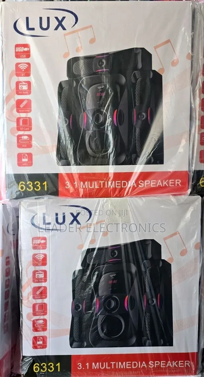 Lux 3.1ch Multimedia Speaker System
