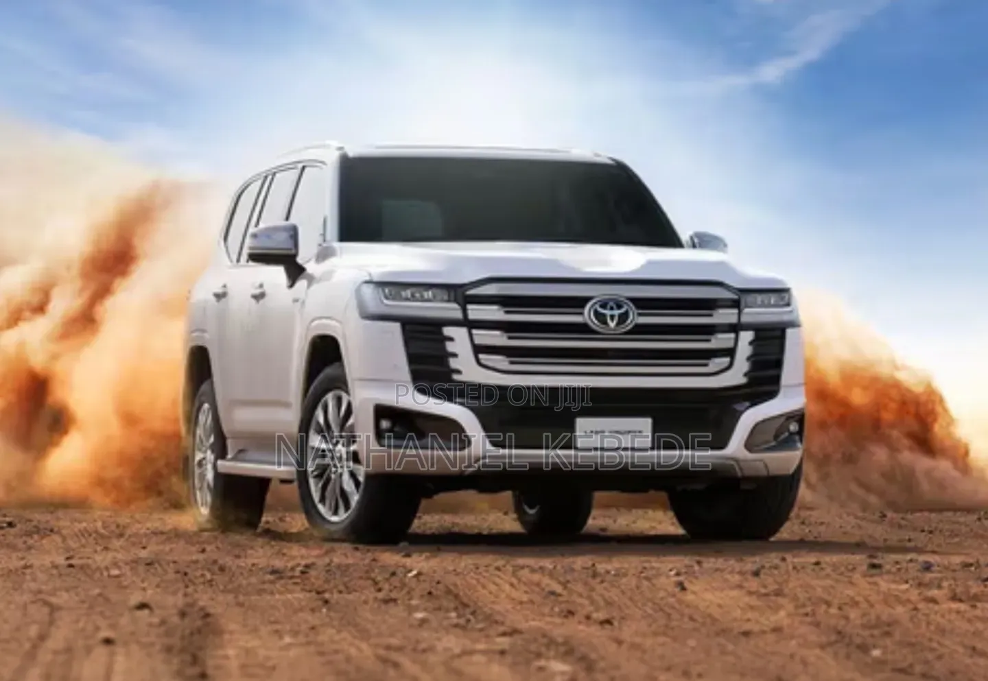 New Toyota Land Cruiser LC300 2025 White