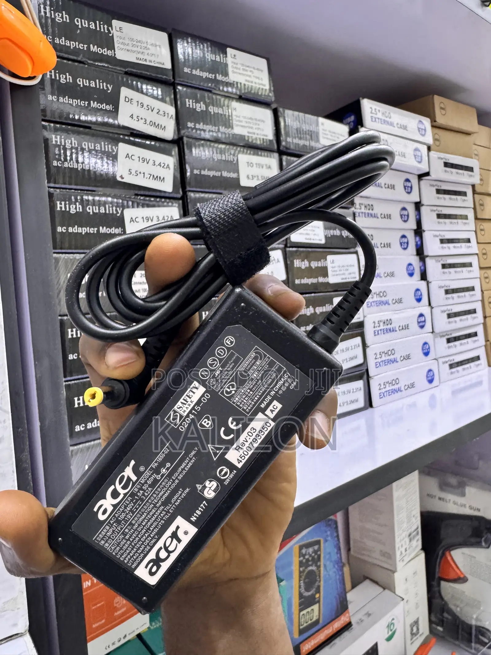 ኤሰር ላፕቶፕ ቻርጀር Acer Laptop Charger Original Quality Power Adapter