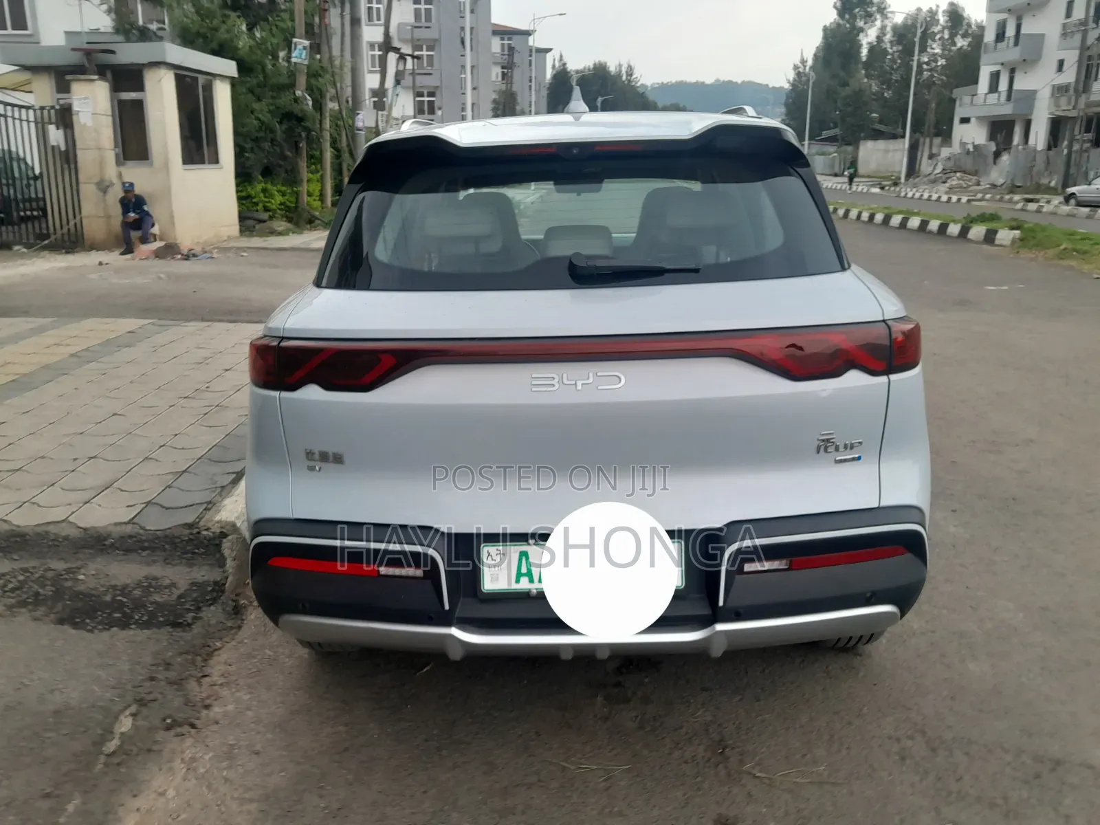 BYD Yuan Up 2025 Silver