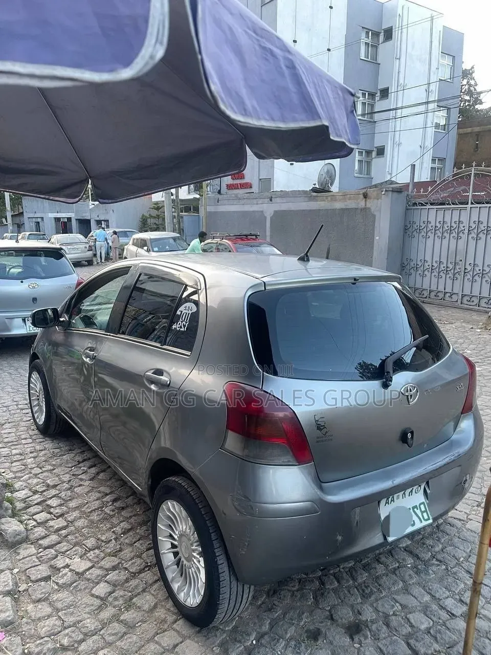 Toyota Yaris 2009 Gray