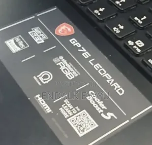 New Laptop MSI GP75 Leopard 16GB Intel Core i7 SSD 512GB