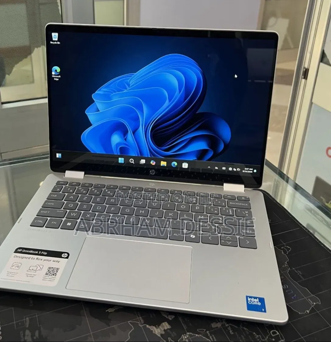 New Laptop HP 16GB Intel Core 7 SSD 512GB