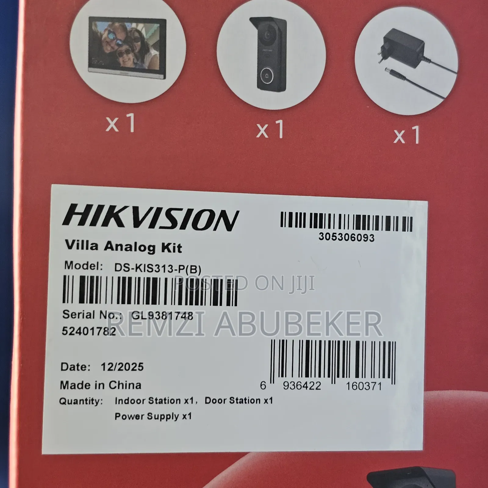 Hybrid Video Intercom Kit (Hikvision)