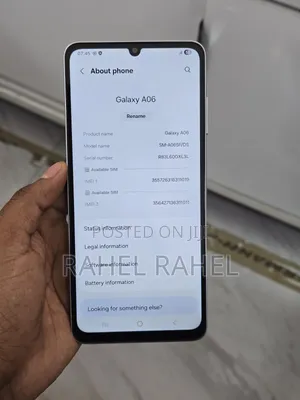 New Samsung Galaxy A06 64 GB White