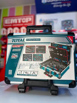 Total 147 PCS Industrial Hand Tools Set With Trolley Case