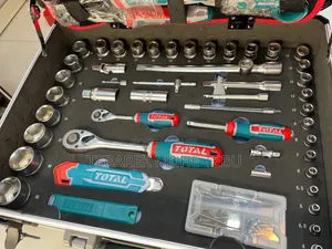 Total 147 PCS Industrial Hand Tools Set With Trolley Case