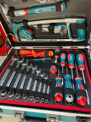 Total 147 PCS Industrial Hand Tools Set With Trolley Case