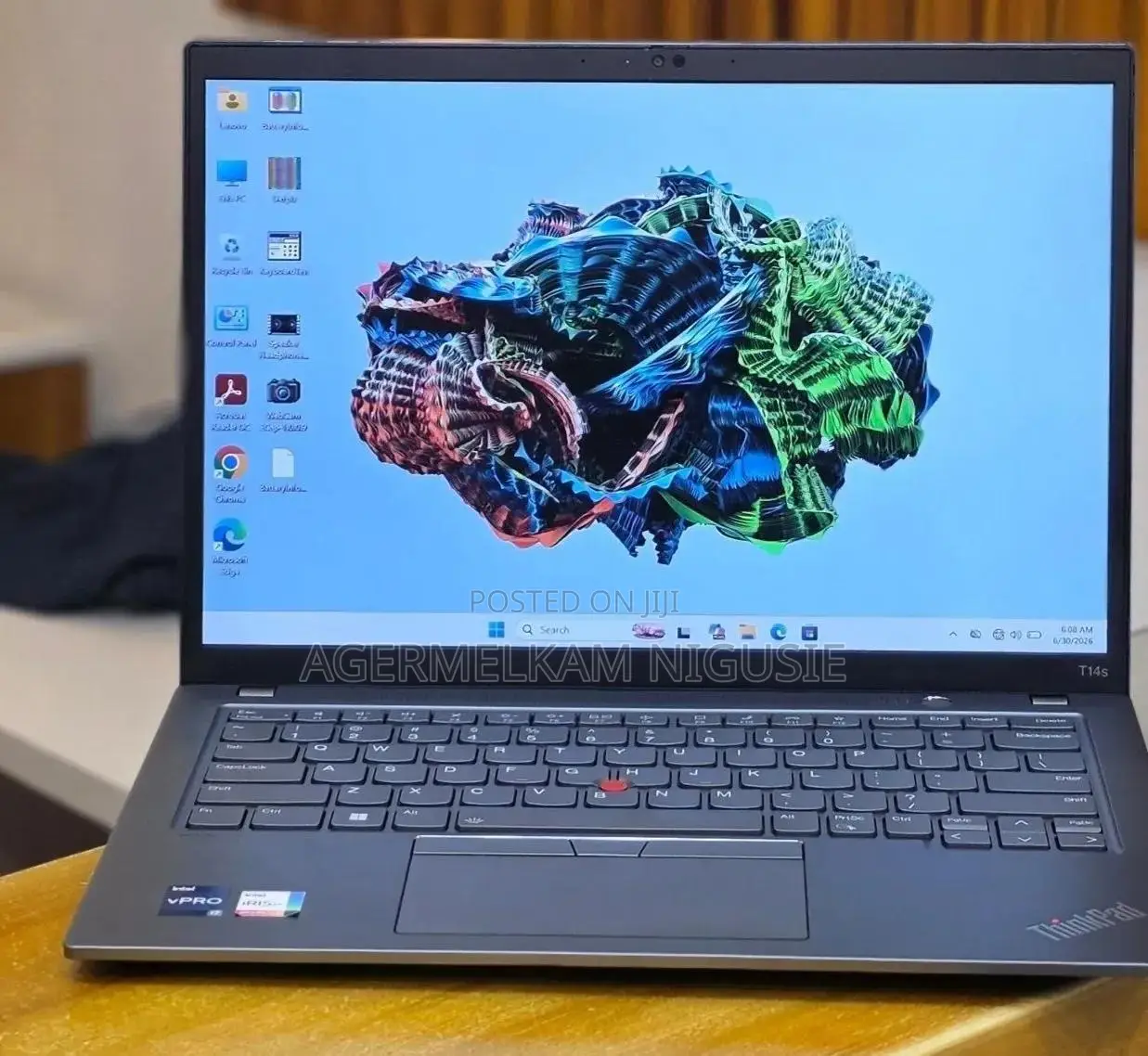 New Laptop Lenovo ThinkPad T14 G3 32GB Intel Core i7 SSD 512GB