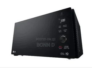 LG Black Microwave Oven With Grill