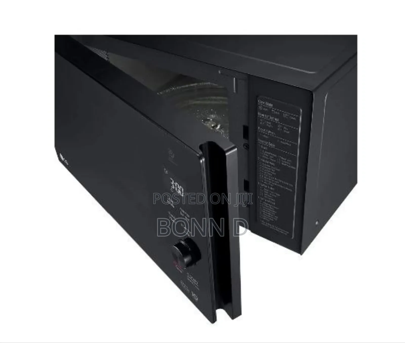 LG Black Microwave Oven With Grill