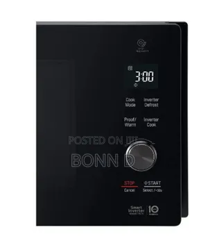 LG Black Microwave Oven With Grill